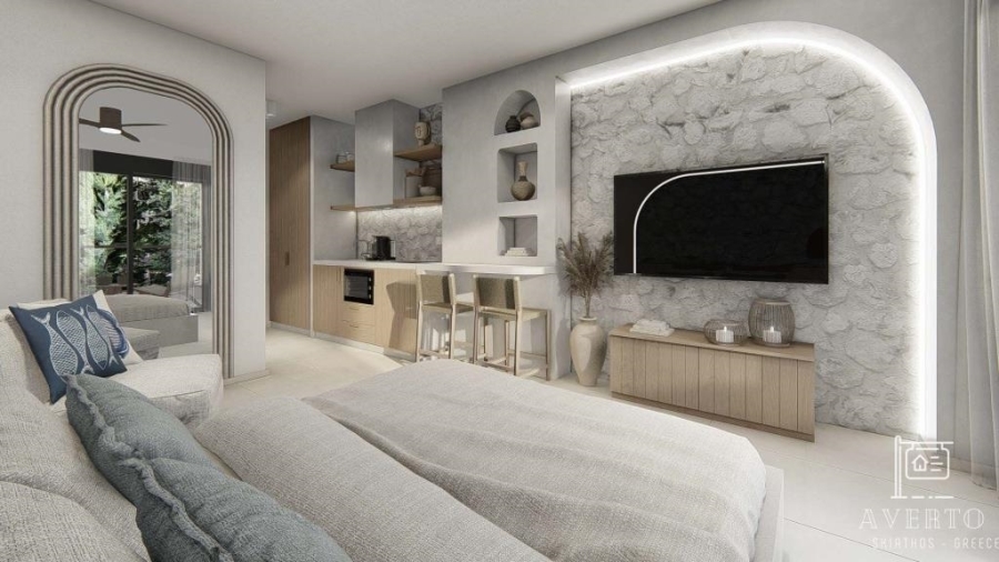 (Προς Πώληση) Κατοικία Διαμέρισμα || Ν. Μαγνησίας/Σποράδες-Σκιάθος - 47 τ.μ, 1 Υ/Δ, 193.000€ 